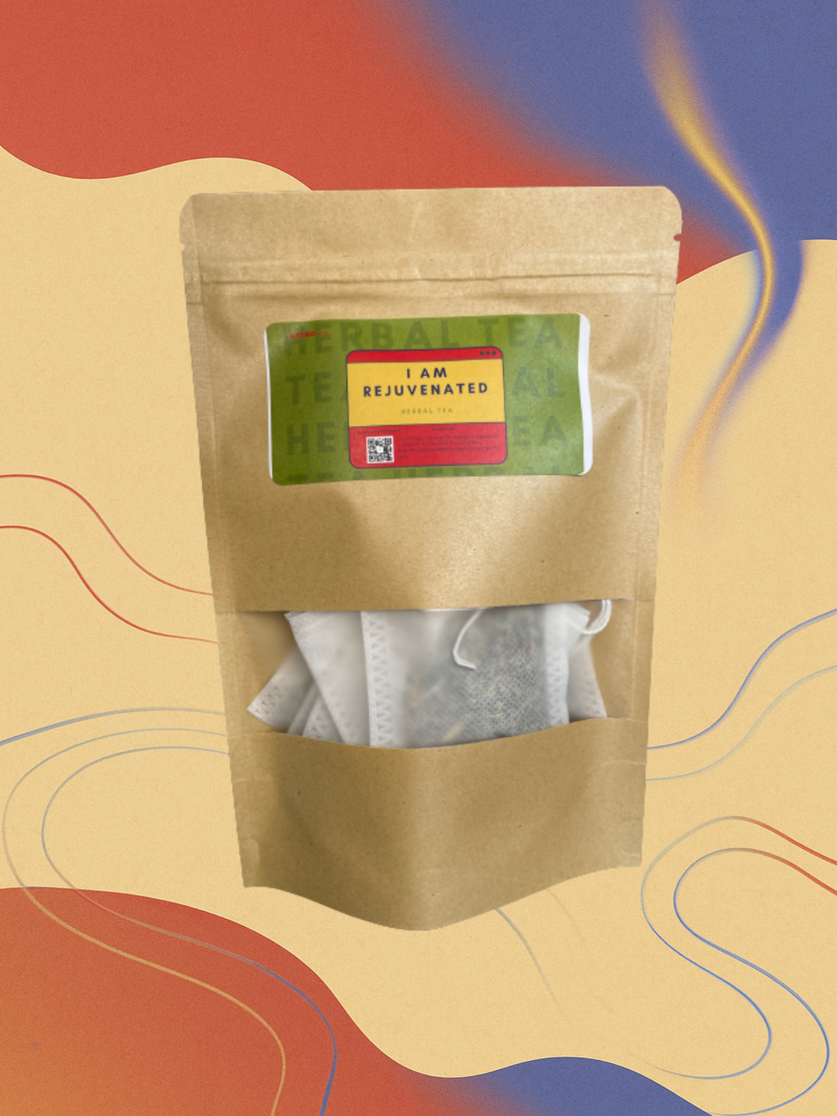 I Am Rejuvenated: Healthy Kidney & Bladder Tea (12 Tea Bags) - ASTROherbs